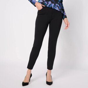 GRAVER Susan Graver Regular Status Stretch Slim Leg Ankle Pants 3X